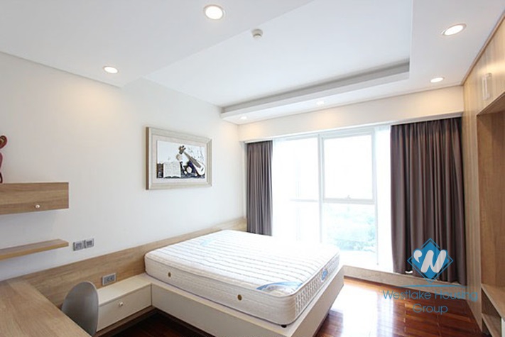 Large size wonderful apartment for rent in Ciputra Compound, Tay Ho, Hanoi
